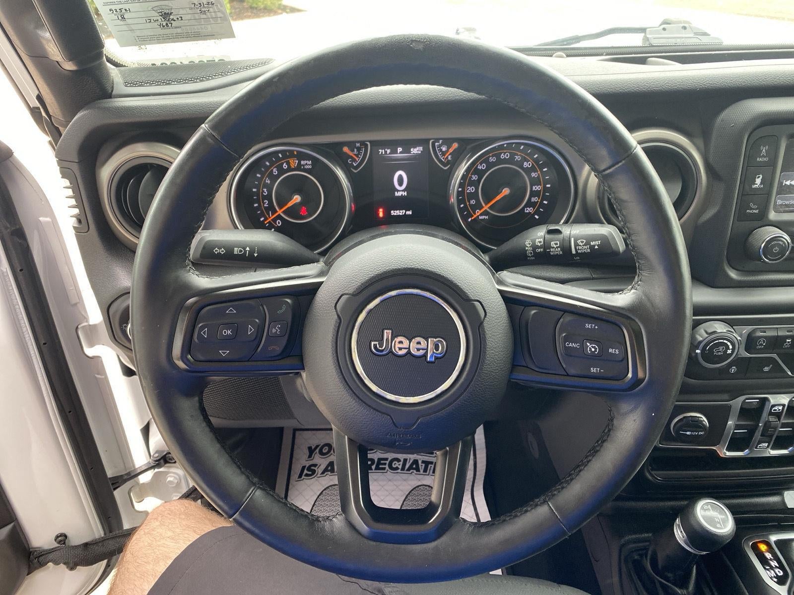 2018 Jeep Wrangler Unlimited Sport S 4x4