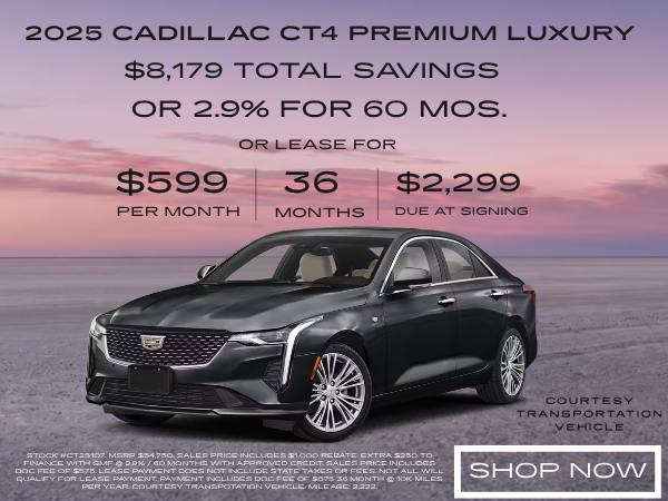 2025 Cadillac CT4