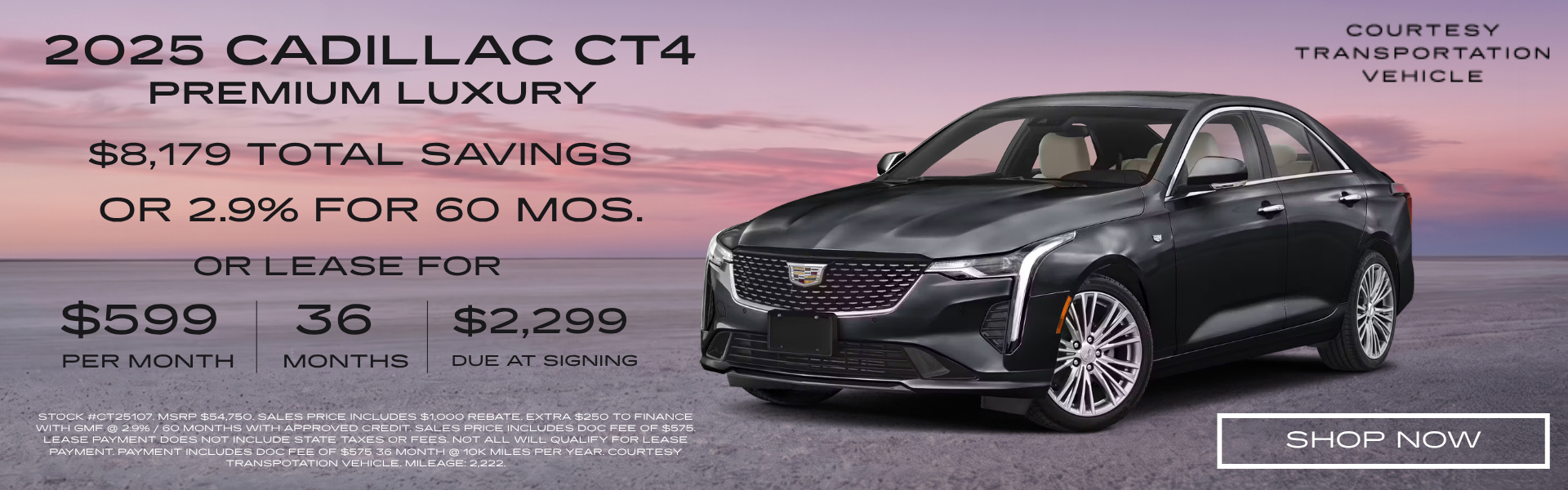 2025 Cadillac CT4