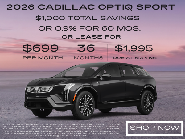 2026 Cadillac Optiq Sport