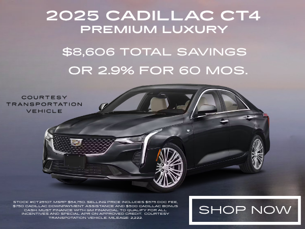 2025 Cadillac CT4