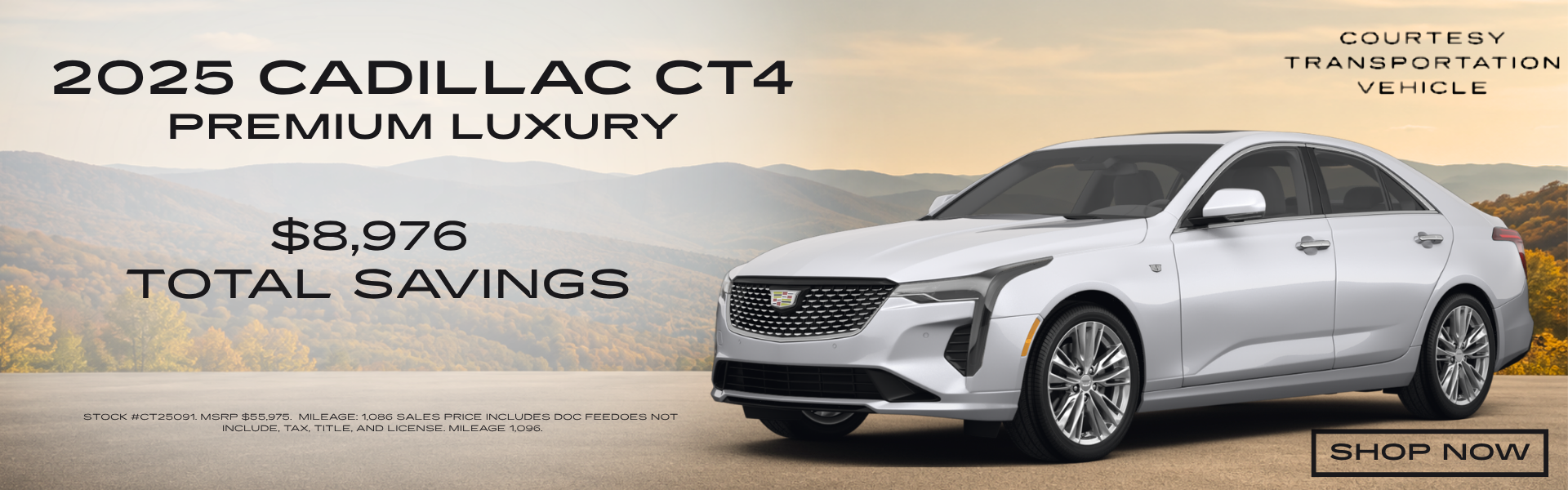 2025 Cadillac CT4