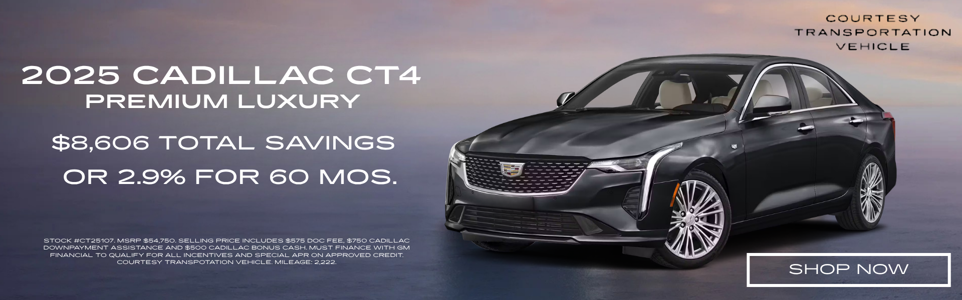 2025 Cadillac CT4