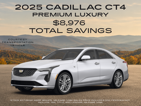 2025 Cadillac CT4