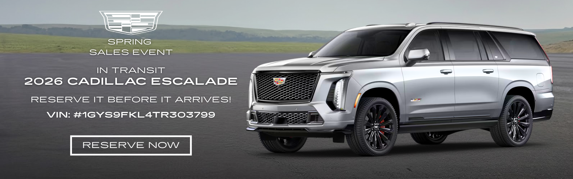 2026 Cadillac Escalade Preorder