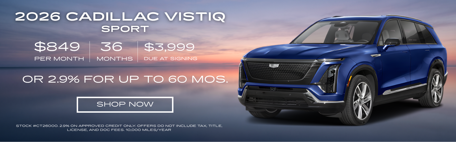2026 Cadillac Vistiq