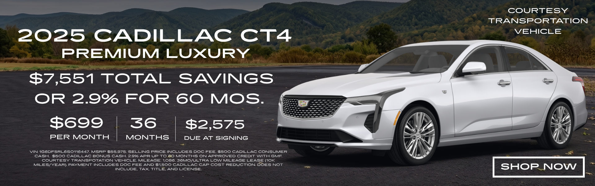 2025 Cadillac CT4