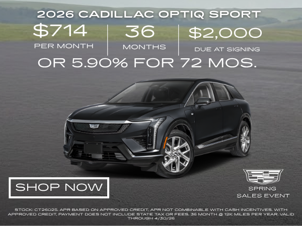 2026 Optiq Sport April Offer