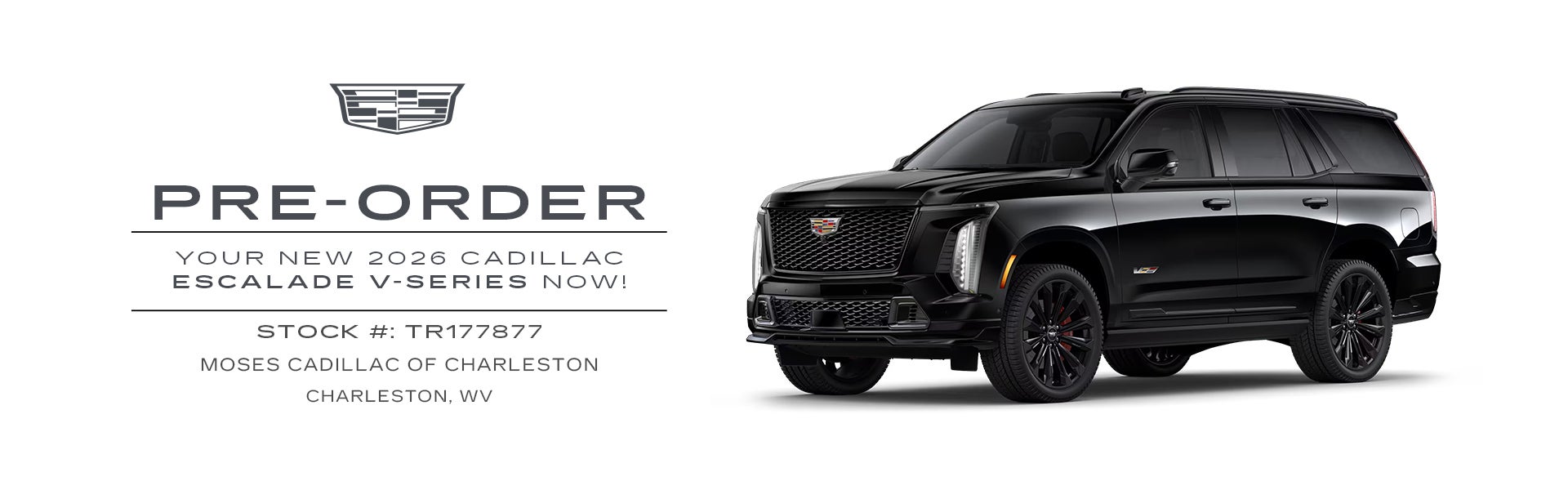 2026 Escalade V-Series Pre-Order
