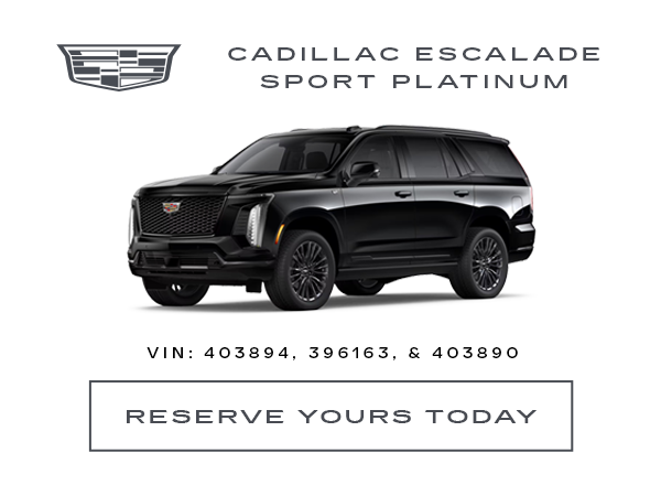 Cadillac Escalade Reserve Yours