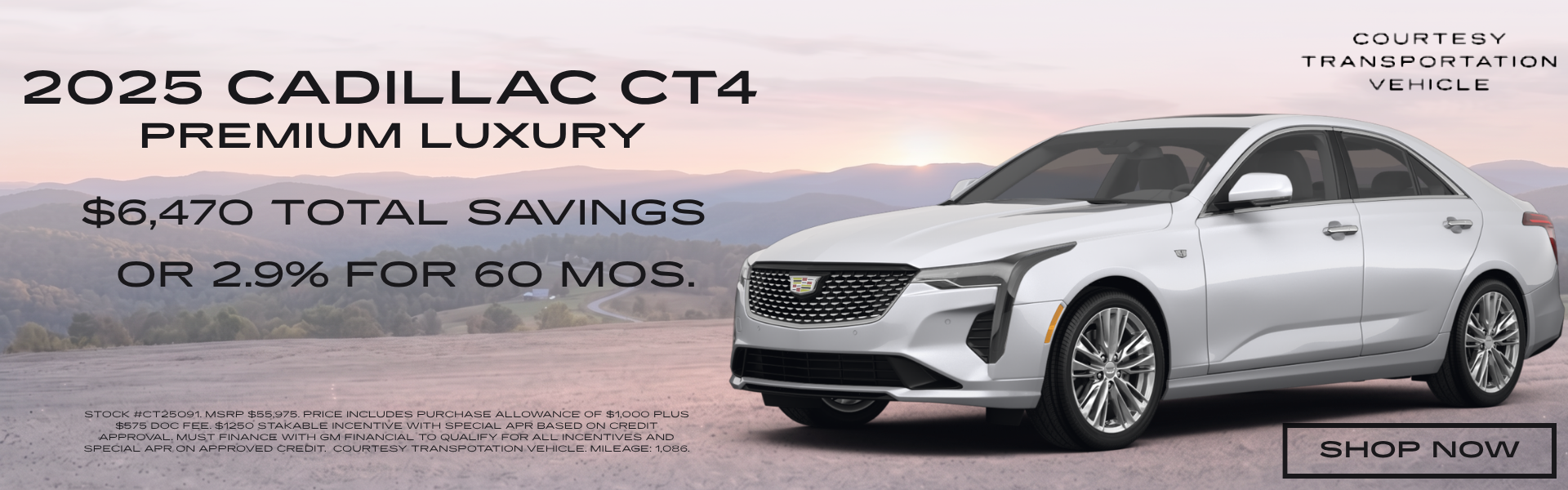2025 Cadillac CT4 Premium Luxury