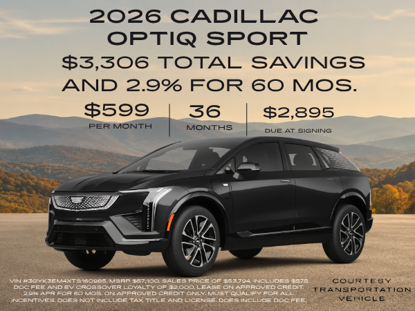 2026 Cadillac Optiq Sport