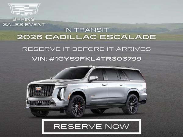 2026 Cadillac Escalade Preorder