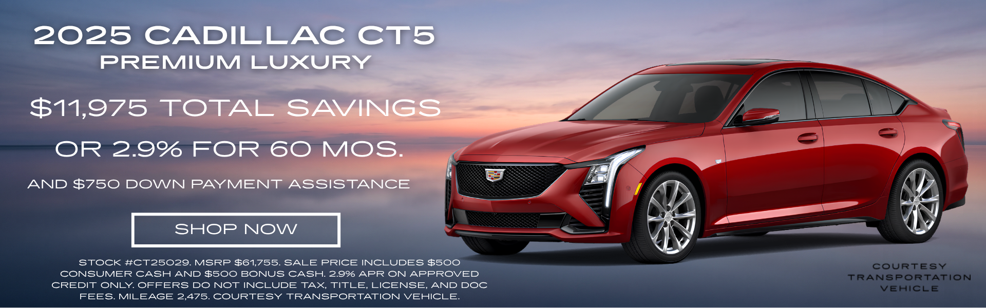 2025 Cadillac CT5
