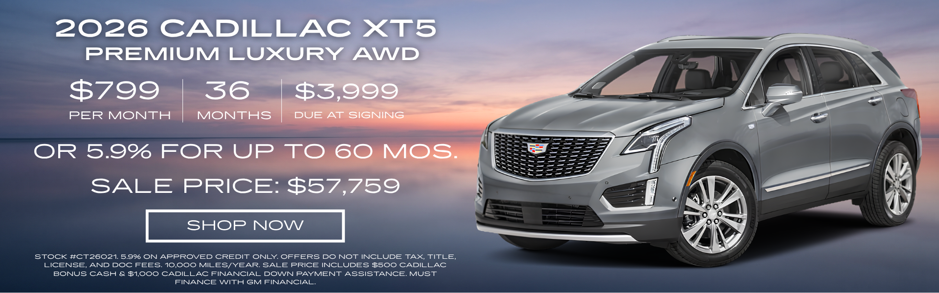 2026 Cadillac XT5