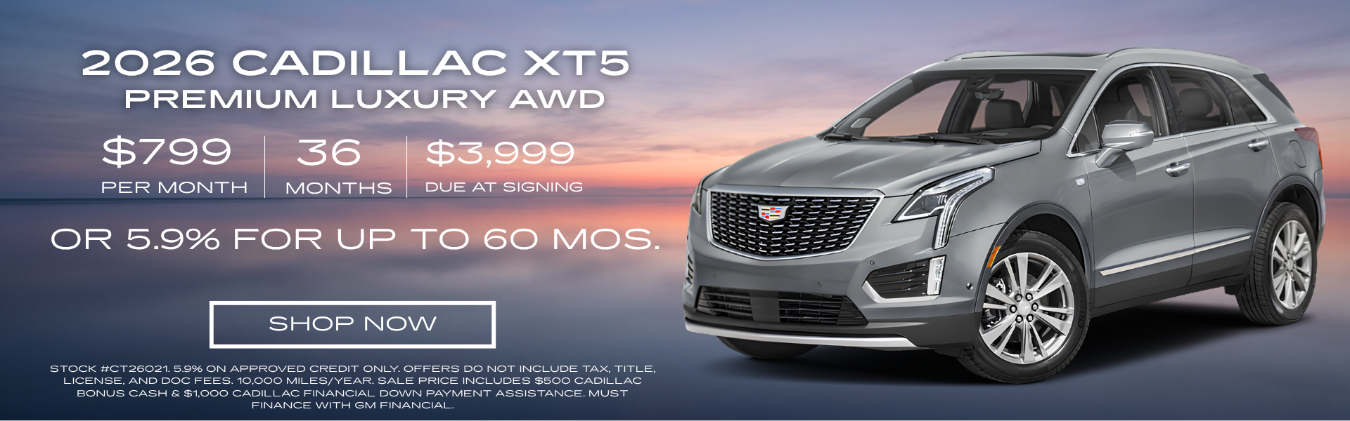 2026 Cadillac XT5
