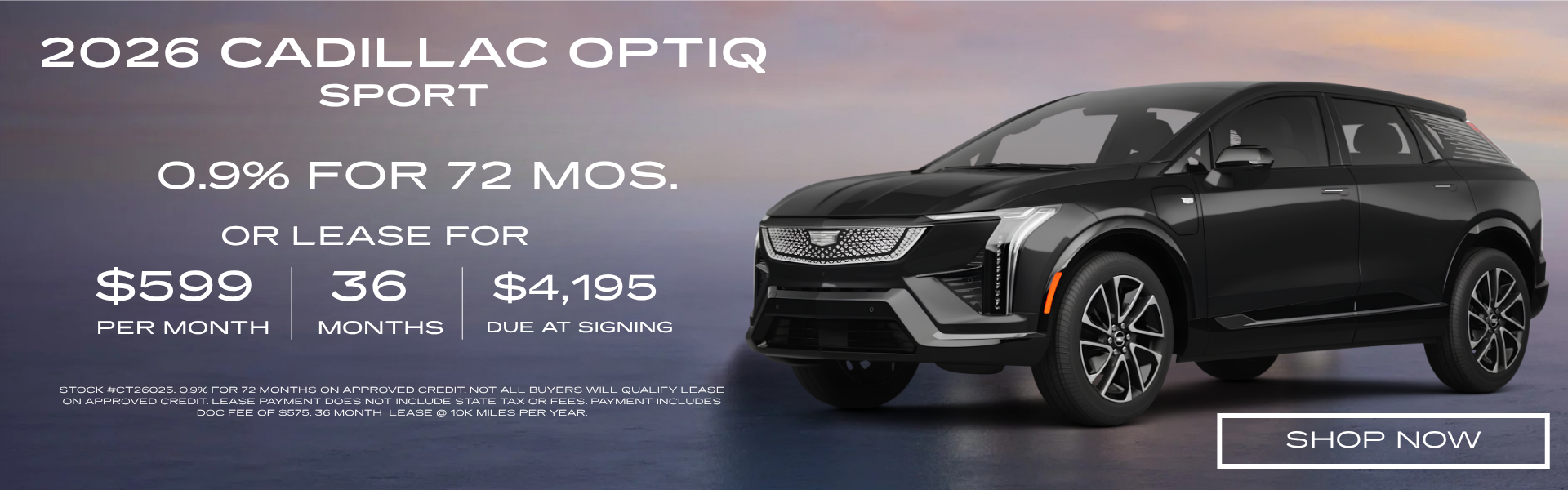 2026 Cadillac Optiq Sport
