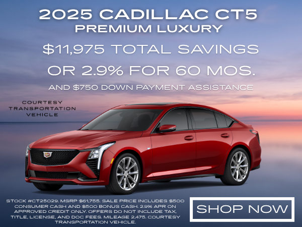 2025 Cadillac CT5