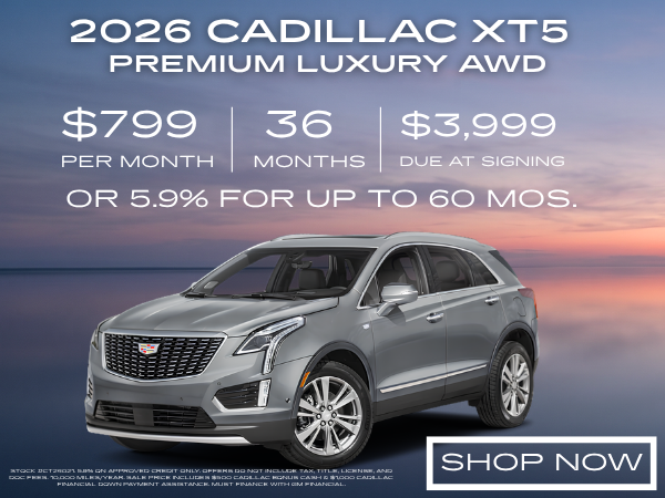 2026 Cadillac XT5