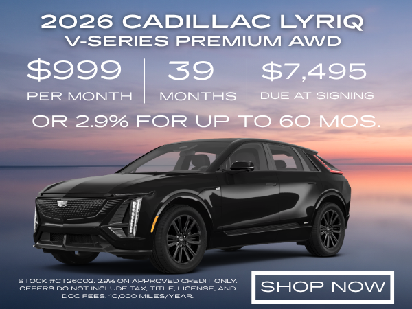 2026 Cadillac Lyriq