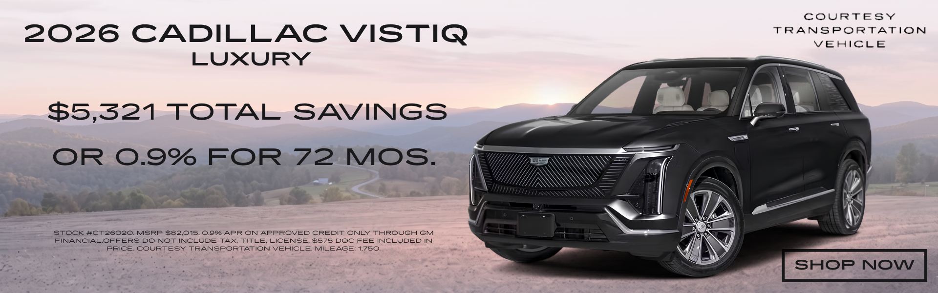 2026 Cadillac Vistiq