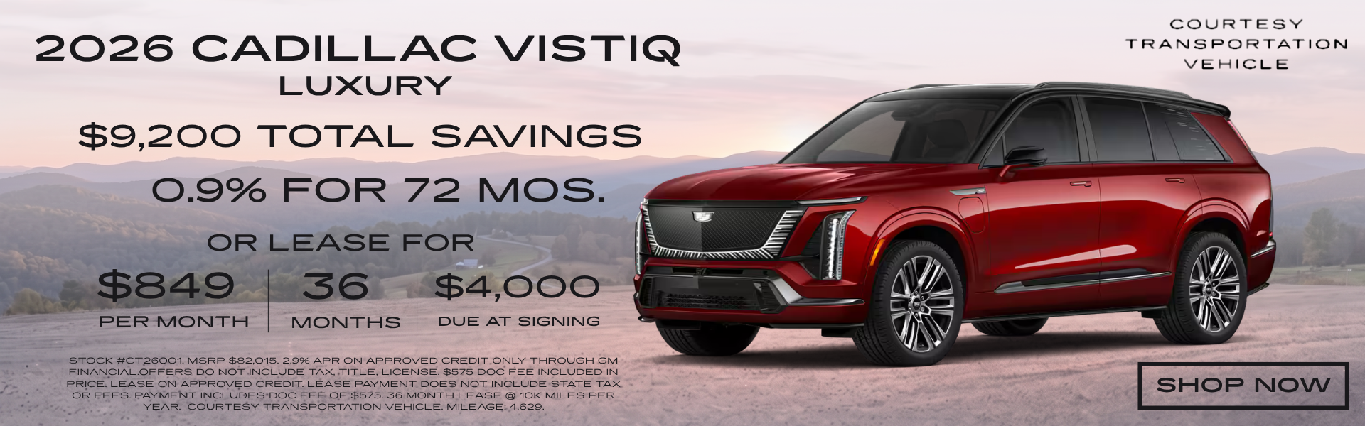 2026 Cadillac Vistiq