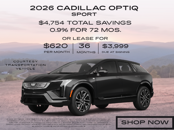 2026 Cadillac Optiq
