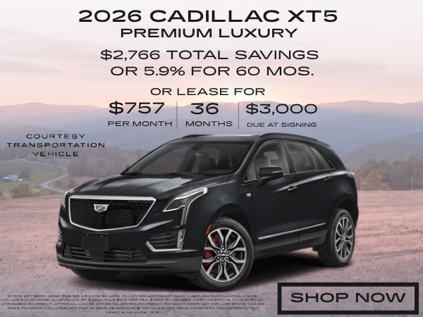 2026 Cadillac XT5